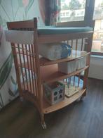 Stokke Commode Naturel incl. verschoonkussen en hoezen, Ophalen, 50 tot 70 cm, 100 cm of meer, Voetruimte
