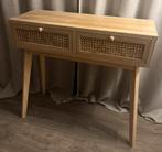 Xenos Sidetable Java met laden Hout Webbing, Ophalen, 100 tot 150 cm, Zo goed als nieuw, 25 tot 50 cm