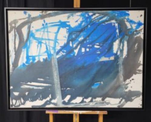 Anton Heyboer 'Vinkevener' origineel schilderij 68x116cm, Antiek en Kunst, Kunst | Schilderijen | Modern, Ophalen