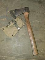 WWII US M1910 axe + carrier 1944, Verzamelen, Militaria | Tweede Wereldoorlog, Ophalen of Verzenden, Amerika, Embleem of Badge