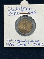 Italië 500 Lire 1998 - IFAD, Postzegels en Munten, Munten | Europa | Niet-Euromunten, Ophalen of Verzenden, Losse munt