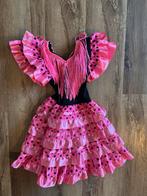 Roze Spaanse jurk maat 74, Kinderen en Baby's, Carnavalskleding en Verkleedspullen, Ophalen, Zo goed als nieuw, 104 of kleiner