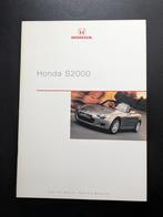 Brochure HONDA S2000 8/1999 (Duits), Boeken, Auto's | Folders en Tijdschriften, Honda, Ophalen of Verzenden, Zo goed als nieuw