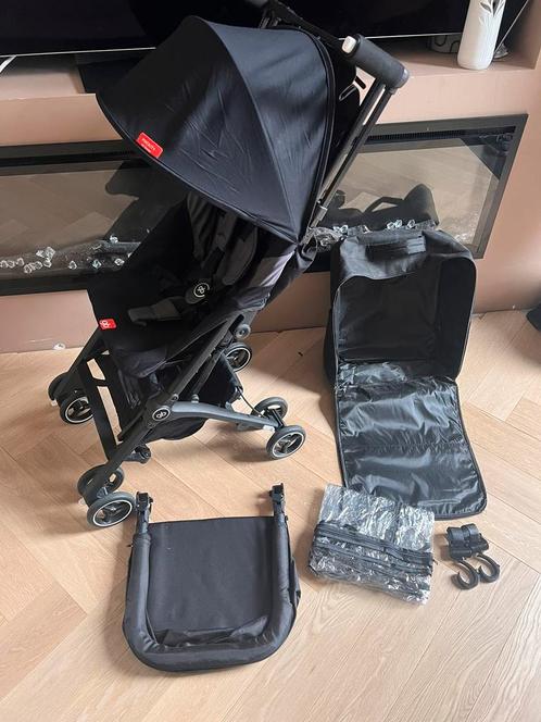 GB pockit buggy volledig inklapbaar + accesoires, Kinderen en Baby's, Buggy's, Zo goed als nieuw, Overige merken, Regenhoes, Verstelbare rugleuning