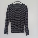 Basic zwart grijze streep top ONLY - maat XS 34, Only, Zwart, Ophalen of Verzenden, Maat 34 (XS) of kleiner