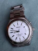 Seiko Radio wave solar titanium heren horloge, Gebruikt, Verzenden, Polshorloge, Overige materialen