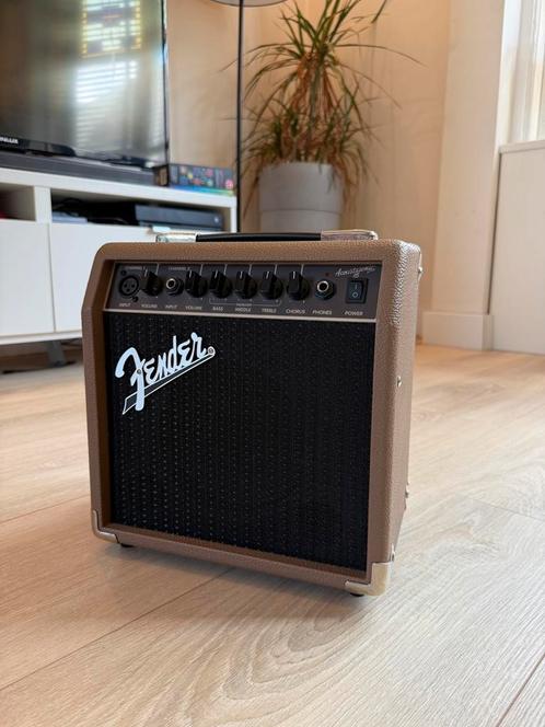 Fender Acoustasonic 15 - Gitaarversterker, Muziek en Instrumenten, Versterkers | Bas en Gitaar, Zo goed als nieuw, Gitaar, Minder dan 50 watt