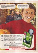 Retro reclame 1966 Dreft wasmiddel voor Frieda & Erna, Verzamelen, Retro, Ophalen of Verzenden