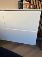 2x Ikea maximera lade 80x37 met front voxtorp hoogglans wit, Ophalen, Wit, 50 tot 100 cm, Zo goed als nieuw