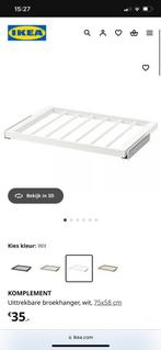 Uittrekbare broekhanger PAX Ikea, Ophalen, 50 tot 100 cm, Zo goed als nieuw, Minder dan 100 cm