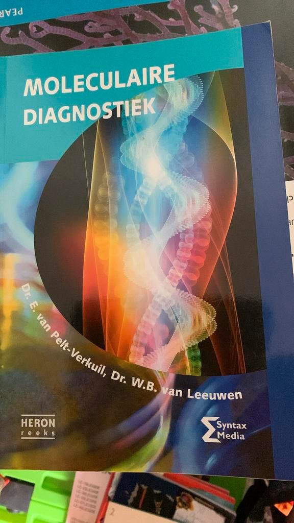 E. van Pelt-Verkuil - Moleculaire diagnostiek, Boeken, Techniek, Zo goed als nieuw, Bouwkunde, Verzenden