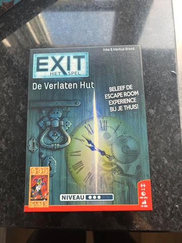 Exit: De Verlaten Hut - Nog nooit gespeeld! beschikbaar voor biedingen
