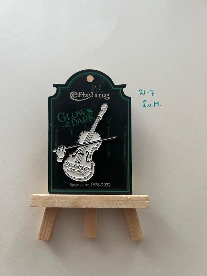 Efteling pin - EPP 445 - Spookslot 1978 – 2022, Verzamelen, Efteling, Nieuw, Button of Speldje, Ophalen of Verzenden