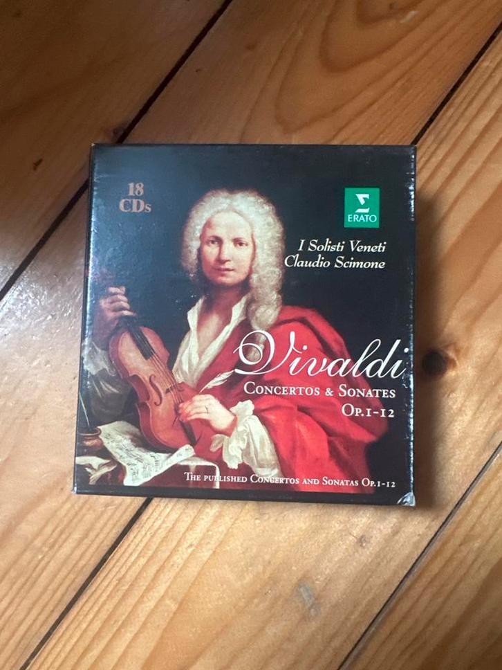 Vivaldi Concertos & Sonates Op.I-12 - 18CD Boxset, Cd's en Dvd's, Cd's | Klassiek, Zo goed als nieuw, Kamermuziek, Barok, Boxset