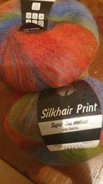 3 bollen Lana Grossa Silkhair Print kleur 335, Ophalen of Verzenden