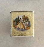 Tin / Blik / Trommel Vintage met Victoriaanse Afbeeldingen, Ophalen of Verzenden