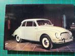 ansichtkaart a264) dubbele kaart auto DKW 1957., Ophalen of Verzenden, 1980 tot heden, Ongelopen, Voertuig