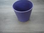 bloempot paars, Tuin en Terras, Bloempotten, Kunststof, Rond, Ophalen of Verzenden, Zo goed als nieuw