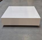 SALONTAFEL WIT 100X100, Huis en Inrichting, Tafels | Salontafels, Ophalen, Gebruikt, 50 tot 100 cm, Overige materialen