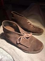 Clarks schoenen, bruin suède, maat 35/36, Kinderen en Baby's, Gebruikt, Clarks, Jongen of Meisje, Schoenen