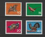 Duitsland 464-467 vogels roofvogels fauna 1965 serie pf, Postzegels en Munten, Dier of Natuur, Verzenden, Postfris