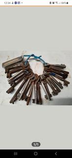 Vintage Sleutelbos, Antiek en Kunst, Ophalen of Verzenden