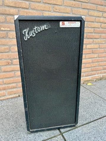 Vintage Kustom 210 speaker beschikbaar voor biedingen