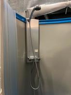 Tijdelijke douche met deuren, pomp + boilertje, Doe-het-zelf en Verbouw, Sanitair, Ophalen, Gebruikt, Douche
