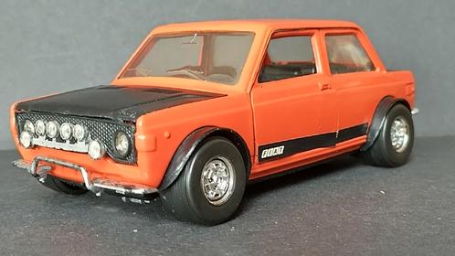 Fiat 128 Orange 1:24 Polistil Italy Pol, Hobby en Vrije tijd, Modelauto's | 1:24, Zo goed als nieuw, Ophalen of Verzenden