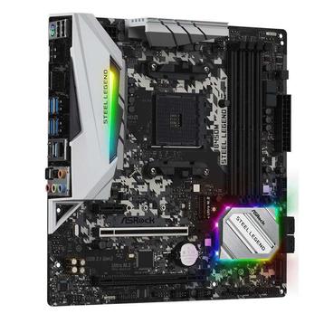 Asrock B450M Steel Legend AM4 Micro-ATX beschikbaar voor biedingen