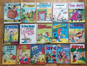 16 Vintage stripboeken, voor jonge kinderen/verzamelaar beschikbaar voor biedingen
