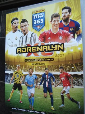 Panini Adrenalyn XL 2021 album en 187 plaatjes  beschikbaar voor biedingen