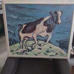 Olieverf op canvas 75 x 64 cm, Antiek en Kunst, Ophalen