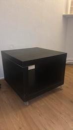 Zwart kastje op wieltjes, Ophalen, Minder dan 50 cm, Gebruikt, Minder dan 50 cm