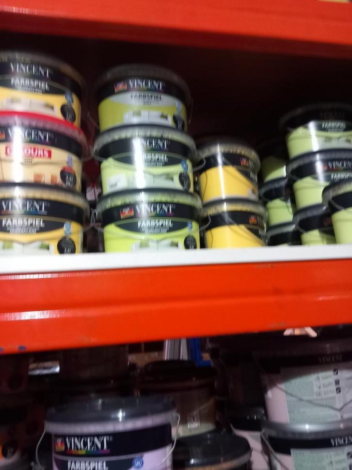 grote partij verf  super goedkoop, Doe-het-zelf en Verbouw, Verf, Beits en Lak, Nieuw, Verf, Overige kleuren, Ophalen