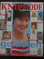 Knipmode augustus 1998 sportieve mannenmode, Ophalen of Verzenden, Zo goed als nieuw, Vrouw, Knipmode