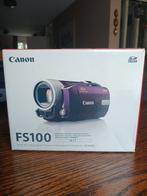 Canon FS100, red, Ophalen, Zo goed als nieuw, Canon, 20x of meer