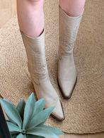 Sendra cowboylaarzen 39 blokhak retro boots campus, Kleding | Dames, Schoenen, Hoge laarzen, -, Beige, -