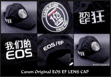 Dennis Gadgets : Canon EOS EF Exclusive cap beschikbaar voor biedingen