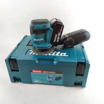 Makita DBO180ZJ Schuurmachine Body + 5.0Ah 18v Accu 2023 beschikbaar voor biedingen