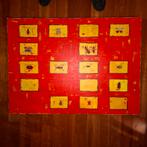 Rood Schilderij met Insecten, Antiek en Kunst, Ophalen of Verzenden