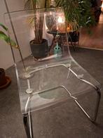 4 stuks Ikea Tobias Stoel - Transparant Design, Ophalen, Gebruikt, Overige kleuren, Metaal