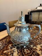 Marokkaanse Theepot Berrad - Verzilverd Koper, Antiek en Kunst, Ophalen of Verzenden