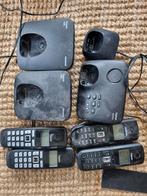 Gigaset Telefoons - Partij Handsets & Basisstations, Ophalen of Verzenden, Gebruikt, 4 handsets of meer