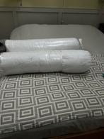 2 Kussenrollen, nieuw/ongebruikt. Lekker slapen met de kerst, Ophalen, Eenpersoons, Wit, Nieuw