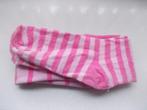 Leuke roze kniekousen, gebruikt, maat 35-38., Kinderen en Baby's, Kinderkleding | Schoenen en Sokken, Overige typen, Meisje, Ophalen