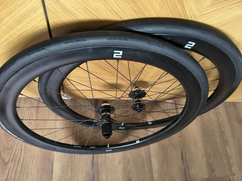 Giant SLR 2 42 carbon wielen, Fietsen en Brommers, Fietsonderdelen, Gebruikt, Racefiets, Wiel, Ophalen