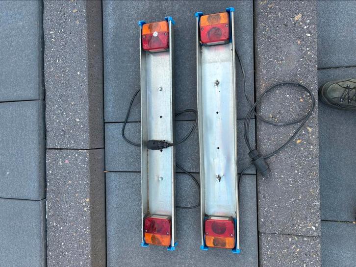 Verlichtingsbalk voor aanhangwagen of fietsdrager., Auto diversen, Aanhangwagen-onderdelen, Gebruikt, Verzenden