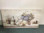 Clayre & Eef schilderij tuin, Ophalen of Verzenden, Zo goed als nieuw, Schilderij, Minder dan 50 cm