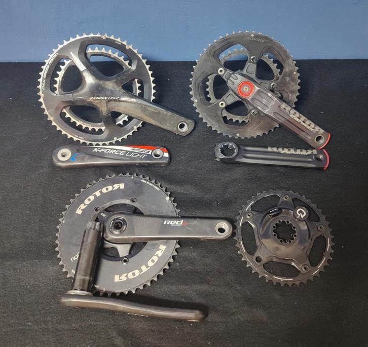 Powermeter vermogensmeter cranksets te koop, Fietsen en Brommers, Fietsonderdelen, Gebruikt, Racefiets, Crankstel of Pedalen, Ophalen of Verzenden